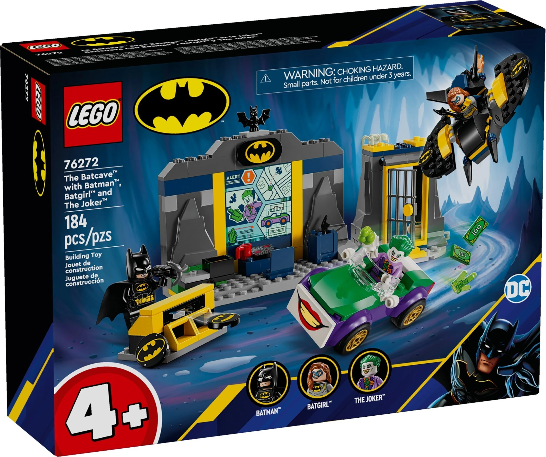 76272 The Batcave with Batman, Batgirl and The Joker | Brickipedia