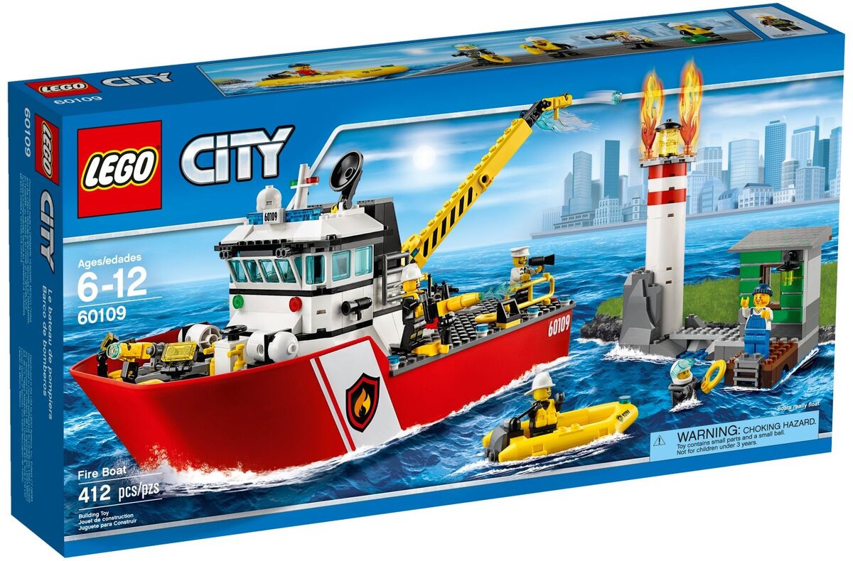 60109 Fire Boat | Brickipedia | Fandom