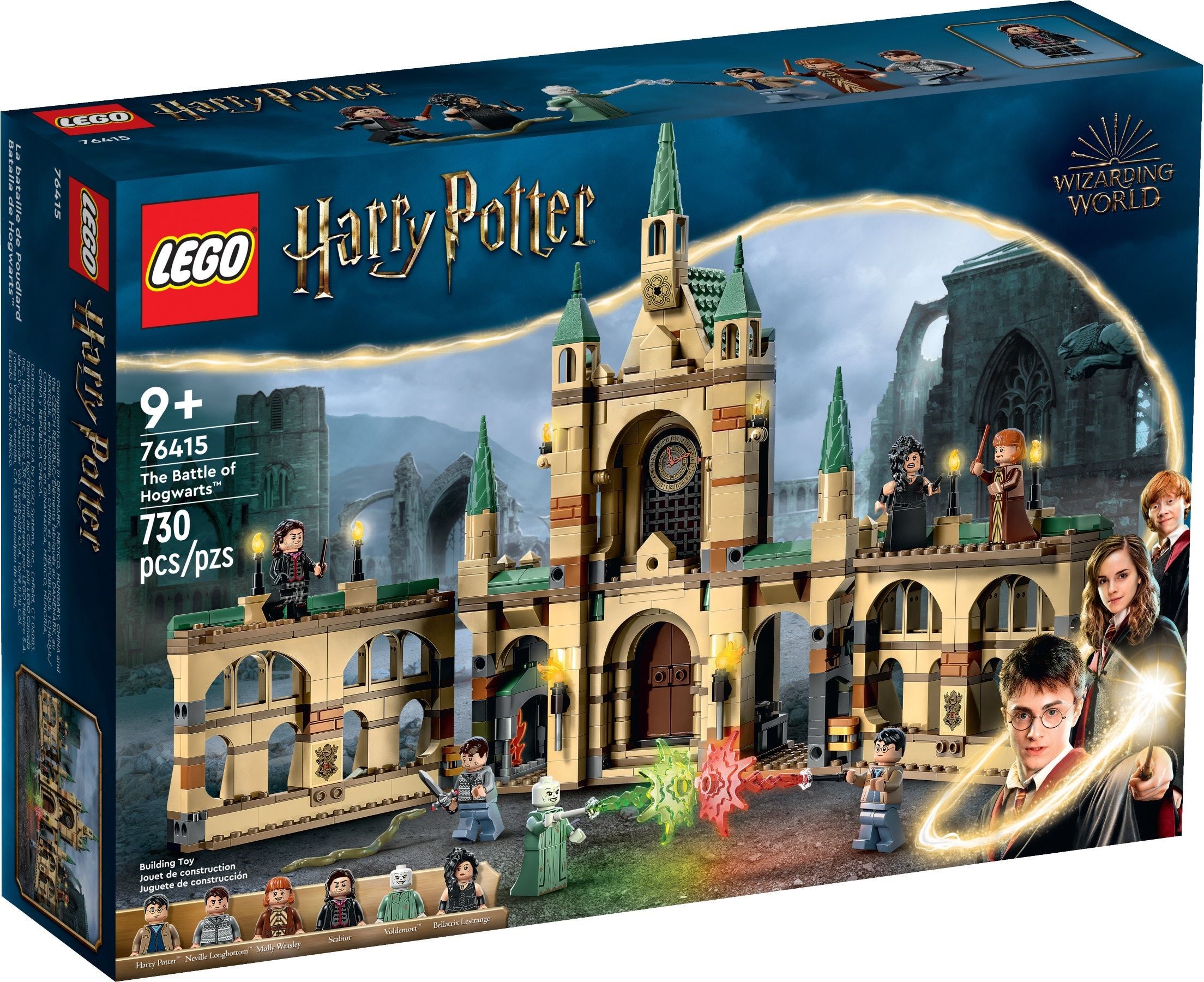  LEGO Harry Potter Hogwarts Chamber of Secrets 76389 Castle Toy  with The Great Hall, 20th Anniversary Model Set with Collectible Golden  Voldemort Minifigure and Glow-in-The-Dark Nearly Headless Nick : Toys 