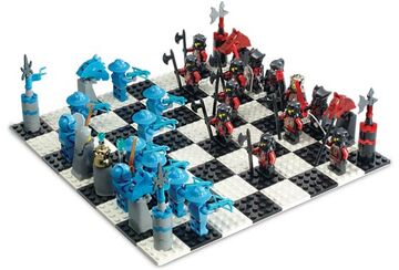 Lego castle chess set hot sale