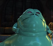 Jabba in LEGO Star Wars III: The Clone Wars.