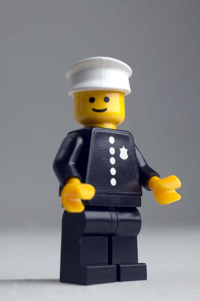 Primera mini figura de Lego