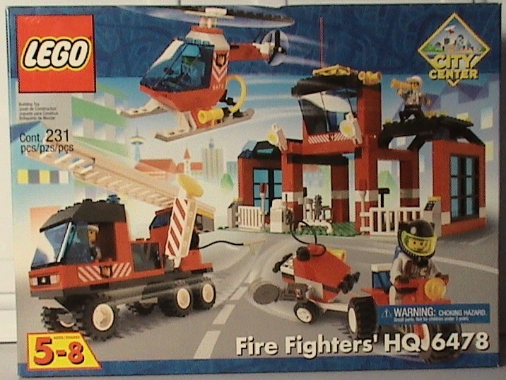 Lego system cheap fire station