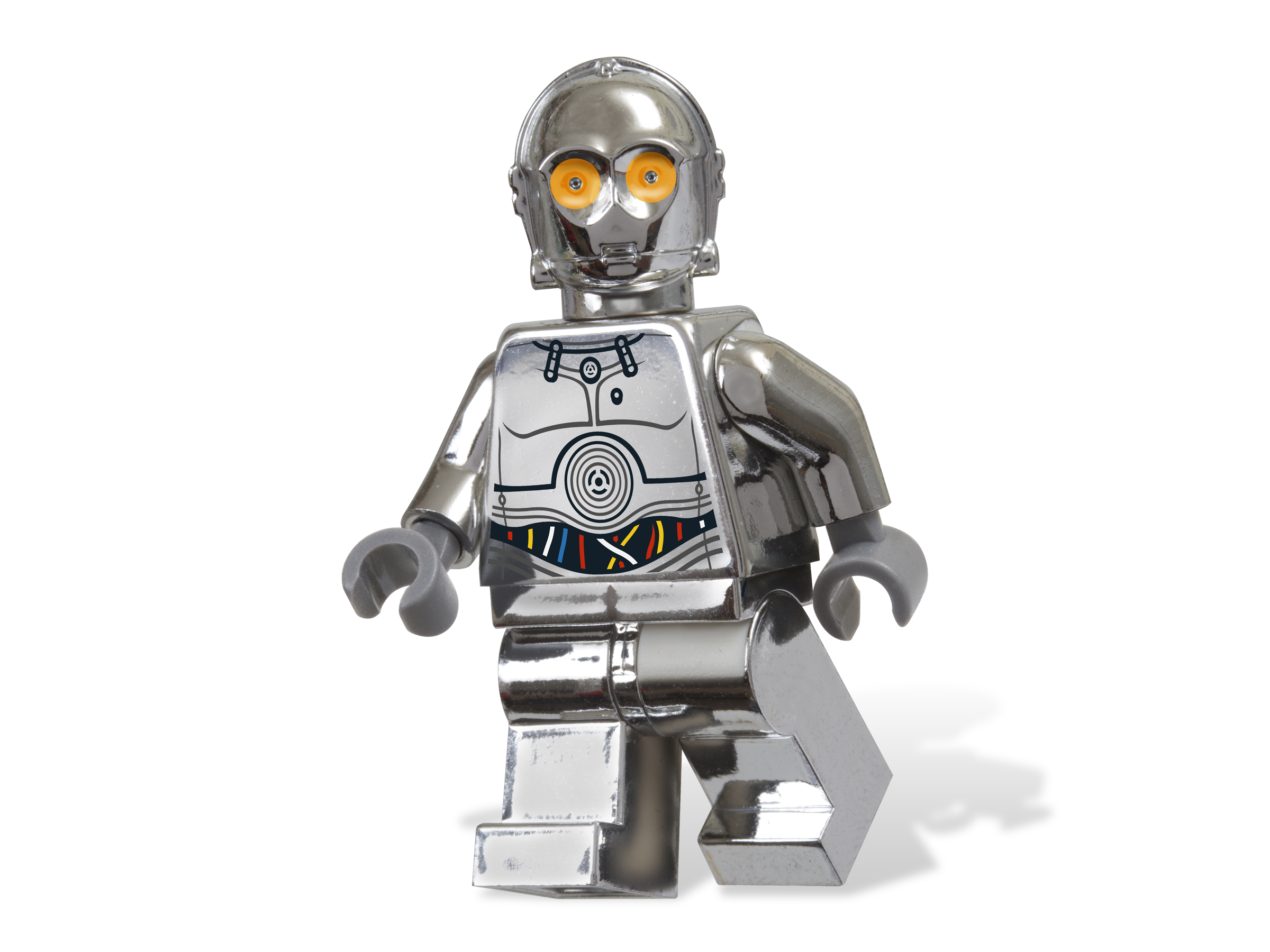 Lego Star Wars minifigure Silver C-3PO Droid TC-14  From 75146 