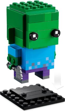 New Lego BrickHeadz Minecraft Steve & Creeper 41612 10+ Building Toy