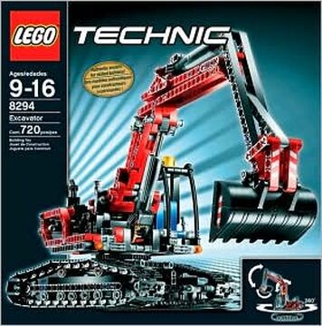 Lego technic excavator 8294 clearance