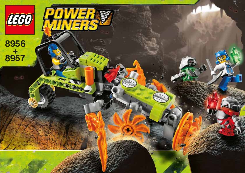 Lego power hotsell miners cave crusher