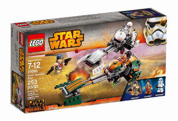 Lego stormtrooper speeder bike top