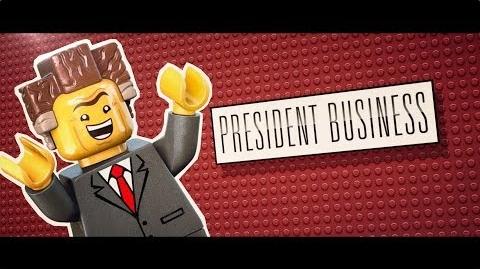 The LEGO® Movie - Meet President Business