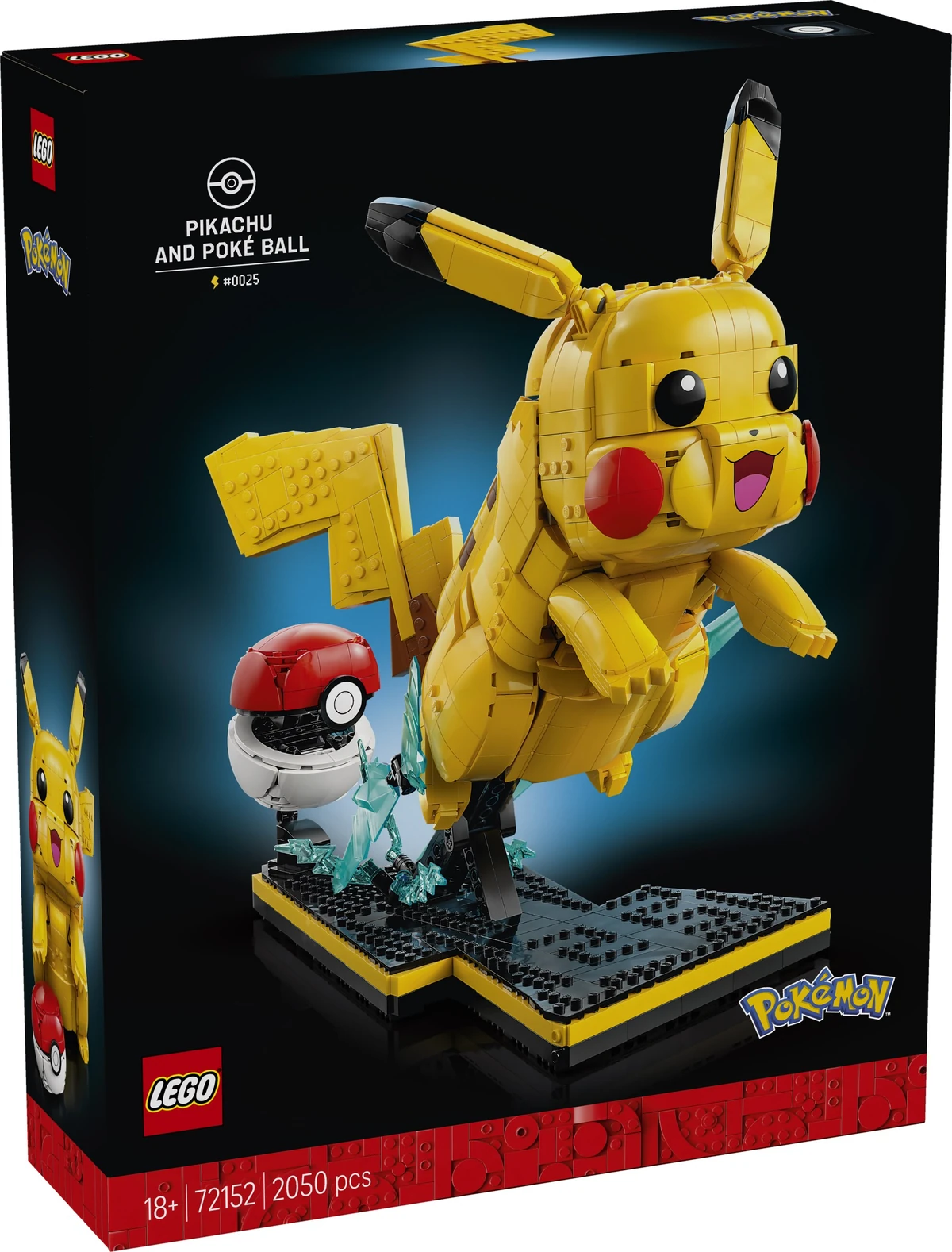 72152 Pikachu and Poké Ball | Brickipedia | Fandom