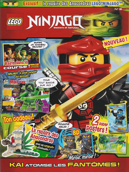 REVEIL LEGO NINJAGO ZANE 2014 - LEGO REVEIL ET MONTR - - Librairie