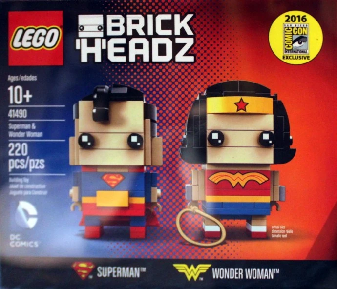 wonder woman brickheadz