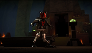 Darth Maul in LEGO Star Wars Terrifying Tales.