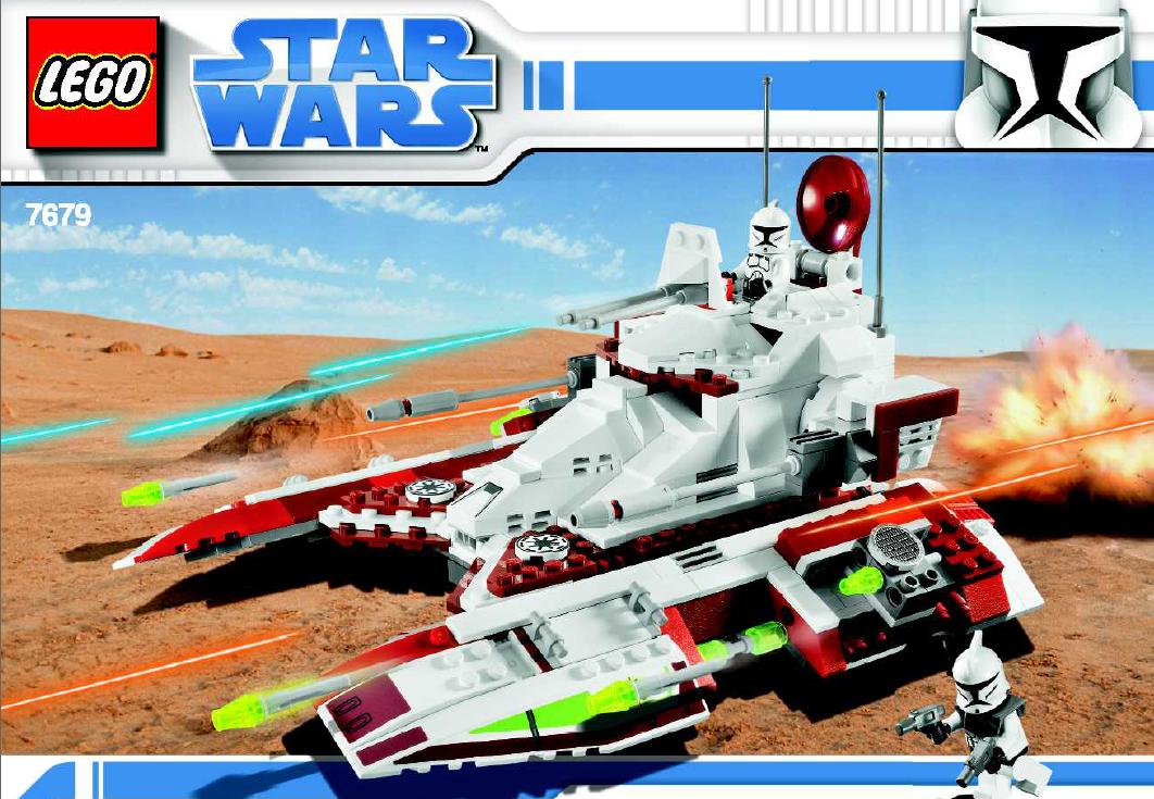 7679 Lego® Star Wars Minifigur sw203 Clone Trooper Commander 