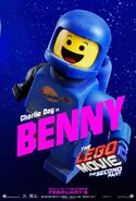 The LEGO Movie 2 Poster Benny