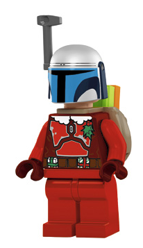 Lego Star Wars Santa Jango Fett aus 75023 