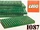 1087 6 LEGO Baseplates 8 x 16 Green