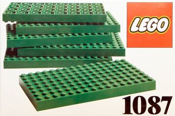 Lego green plate discount