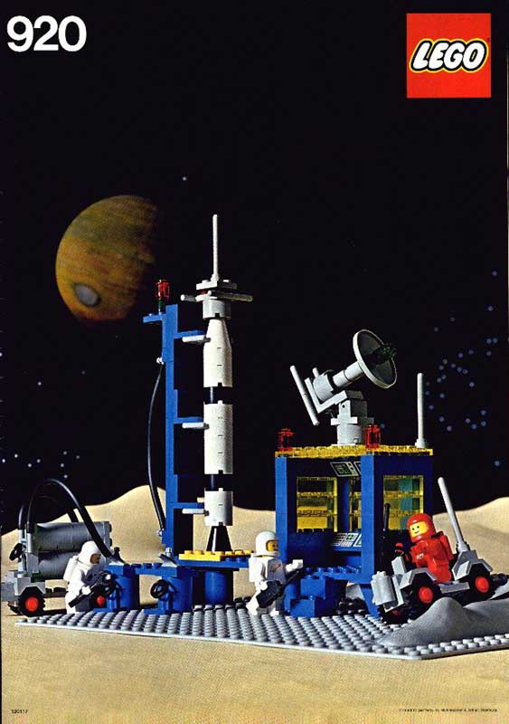 LEGO ロケット発射基地 920 宇宙シリーズ-