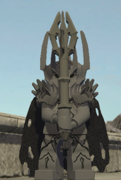 Lego sauron minifigure top