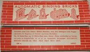 1950-1953 version of the 700A Small 2x2 and 2x4 Bricks Set.