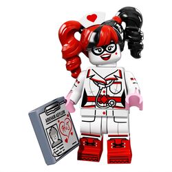  LEGO The Batman Movie Minifigure - Harley Quinn (Pigtails)  2016! : Toys & Games