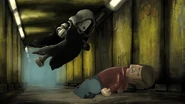 Dudley and a Dementor