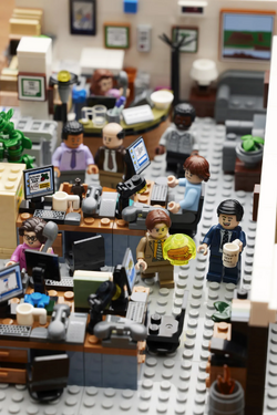 Lego re-creates The Office's Dunder Mifflin Scranton branch