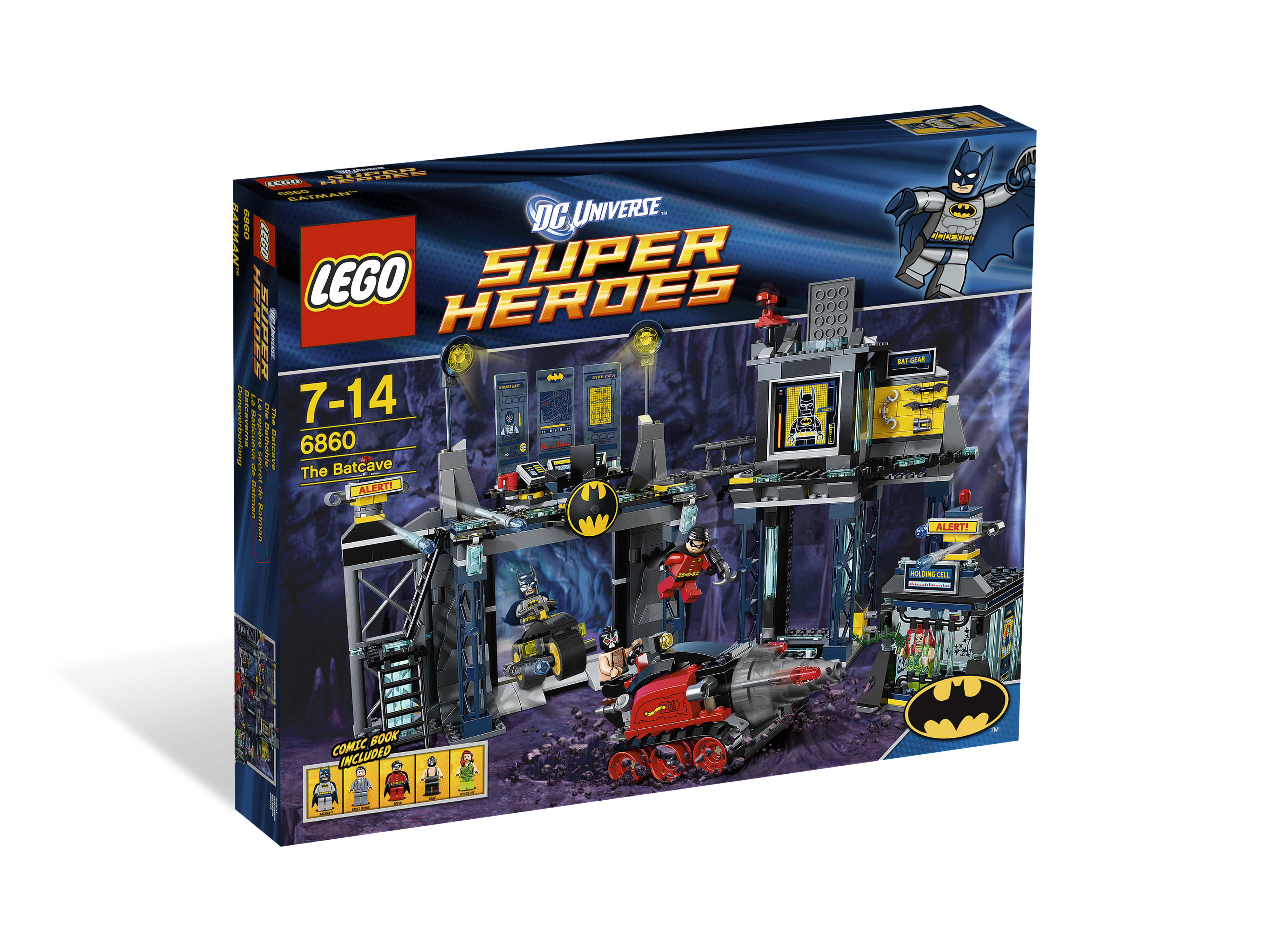 LEGO Batman Jokerland Batmobile Batwing Stand Minifigures Bruce Wayne 76035  6863