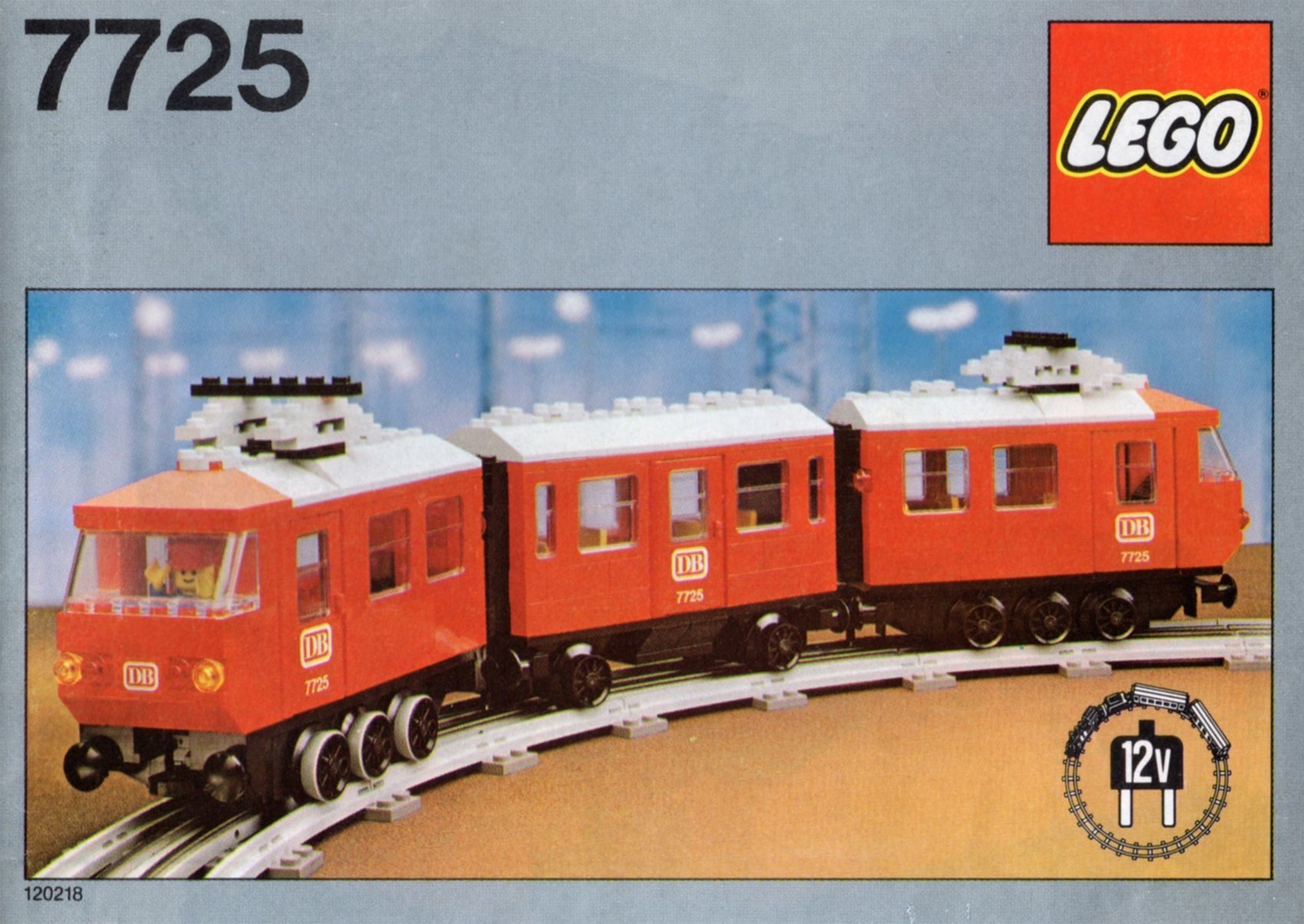 Lego 7745 Electric Inter-City Train set