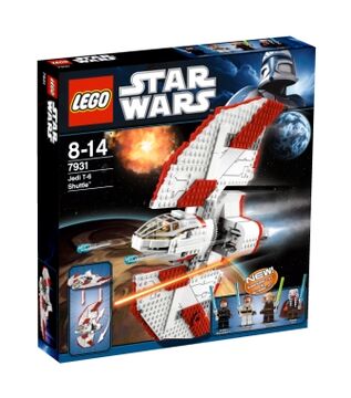 Lego star wars red and white ship hot sale