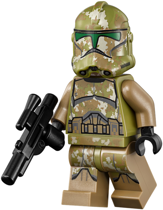 New Star Wars LEGO 41st Kashyyyk Clone Trooper Minifigure 75035 75142