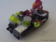 Fishface's ooze-launching sewer skimmer