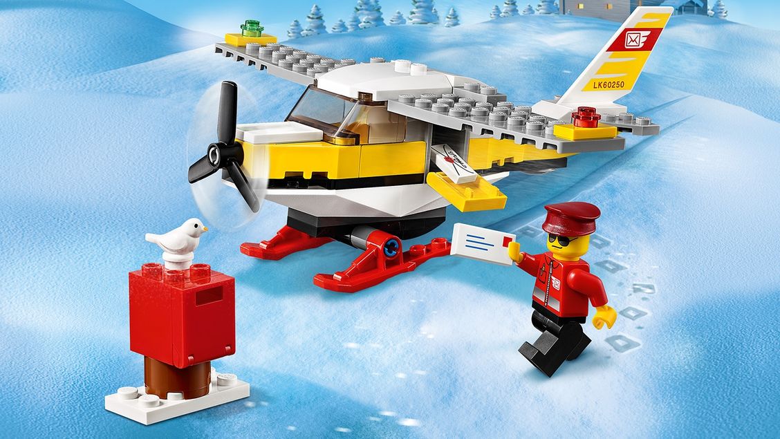 60250 L'avion postal, Wiki LEGO