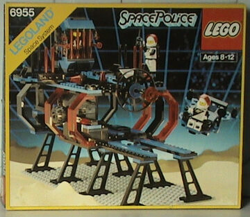Lego space police base clearance