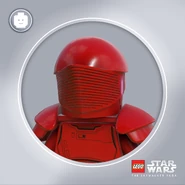 Jeton personnage des premier, troisième et huitième gardes dans La Saga Skywalker