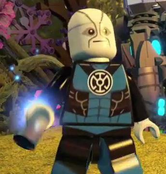 Lego dc super villains blue lantern shop