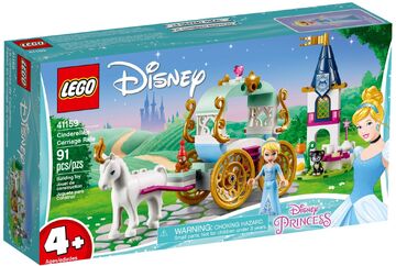 Cinderella carriage cheap lego set