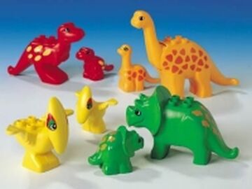 Duplo dinosaur shop