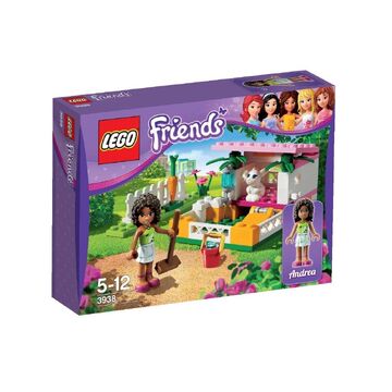Lego friends andrea's bunny house shop