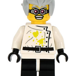Lego mad scientist minifigure discount