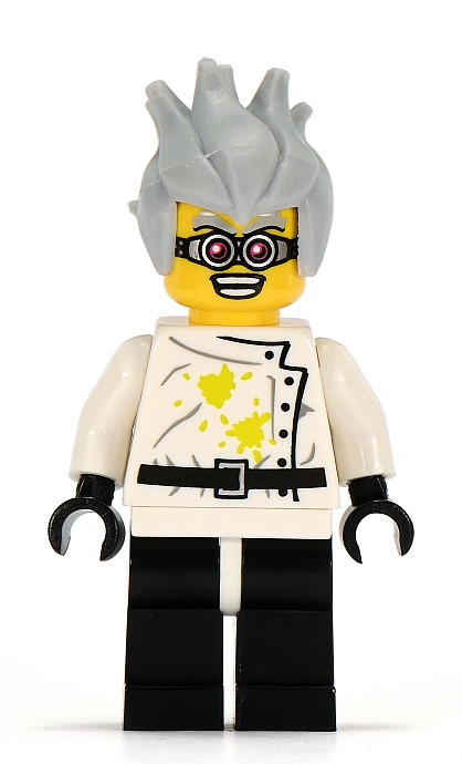 Lego Minifigures BAM Mad Scientist Frankenskeleton w/ Monster Plant