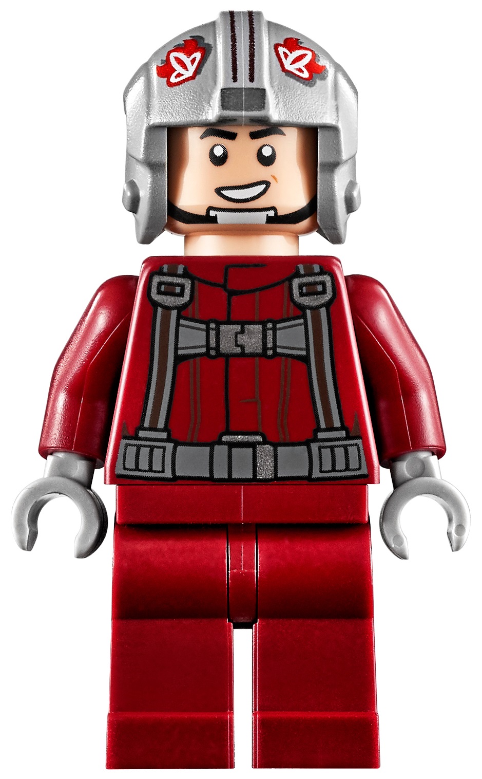 Lego T-16 Skyhopper Pilot 4477 Red Helmet Star Wars Minifigure 