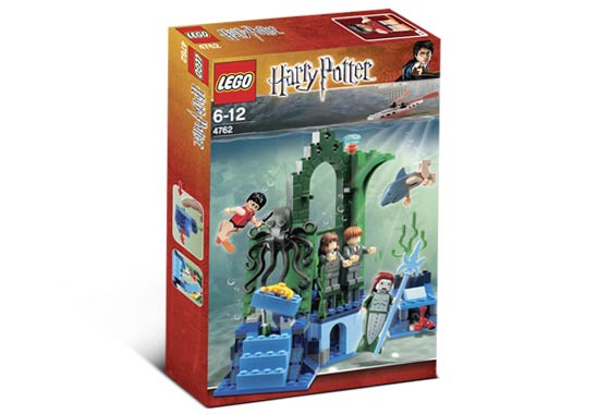 LEGO Harry Potter Triwizard Tournament: The Black Lake Building Toy 76420 -  Goblet of Fire Toy Set with Harry, Hermione, and Ron Mini Figures, Magical