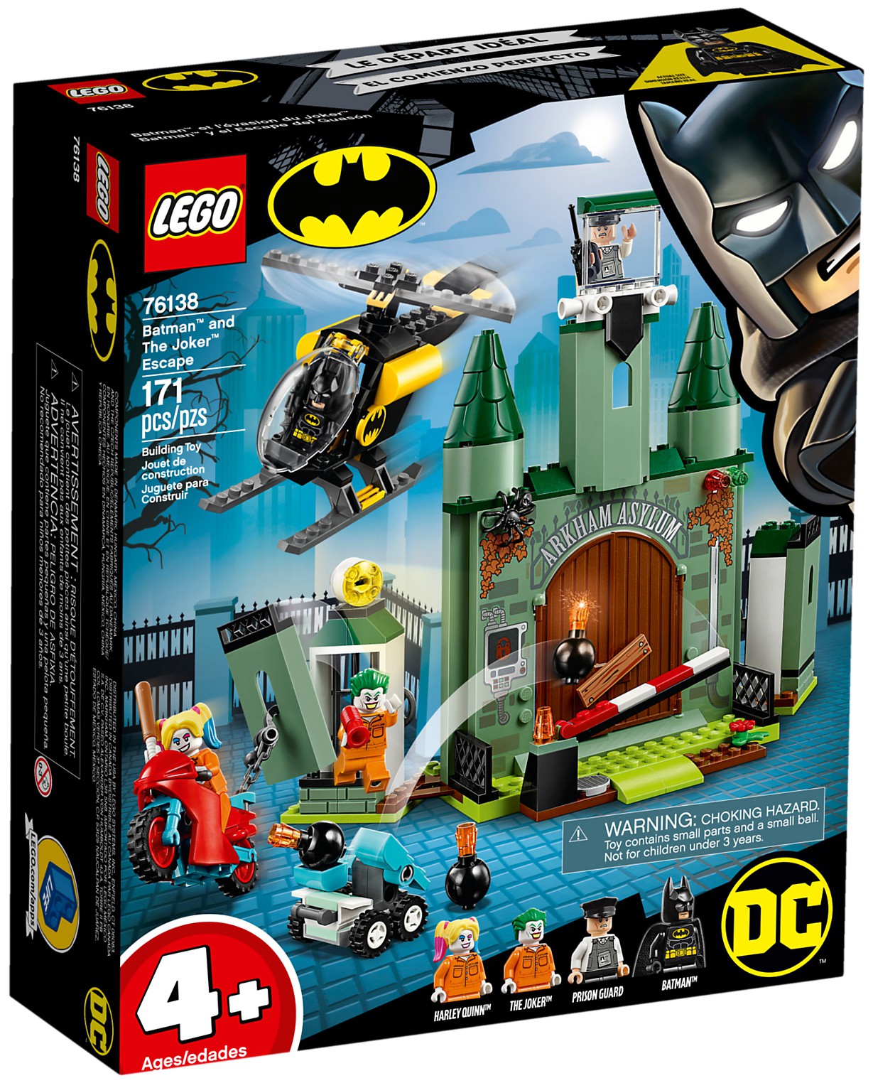 LEGO DC Batman: Batman and The Joker Escape 76138 Building Kit (171 Pieces)