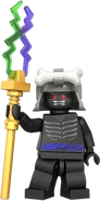 Lord Garmadon with his weapon