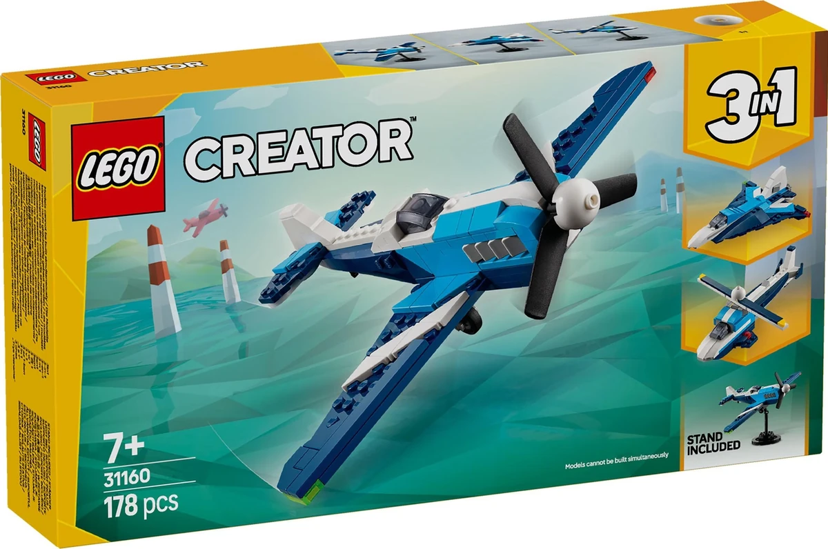 31160 Race Plane | Brickipedia | Fandom