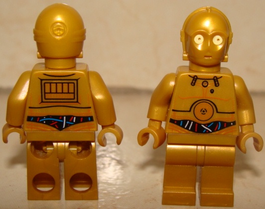 Lego Original Minifig Star Wars ~ C-3PO Protocol Droid From Set 8092 