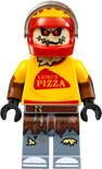 Lego scarecrow pizza