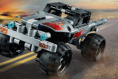 LEGO® Technic™ 42106 Le spectacle de cascades du camion et de la moto -  Histoire en Briques